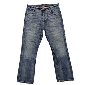 Tommy Hilfiger Men’s Bootcut Jeans 31x30 Blue Denim  Premium  Vintage Look